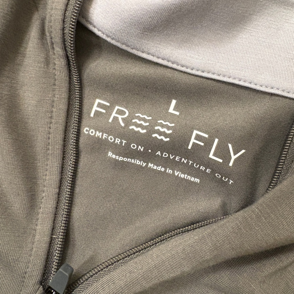 Men’s Free Fly Quarter Zip-Up Hoodie NWT Large